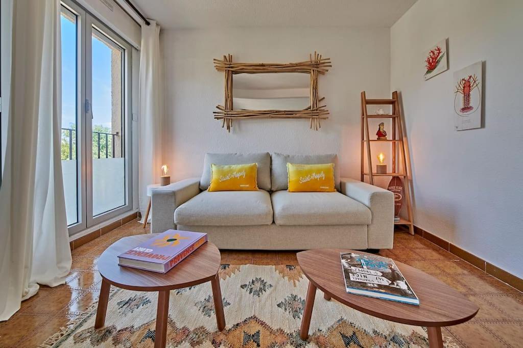 Sunrise -Swimming-Pool-Saint-Tropez Center-Parking Apartment Bagian luar foto