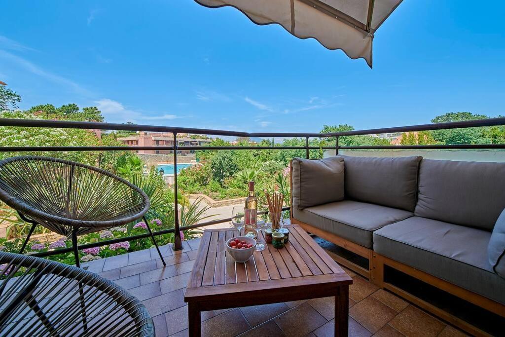 Sunrise -Swimming-Pool-Saint-Tropez Center-Parking Apartment Bagian luar foto